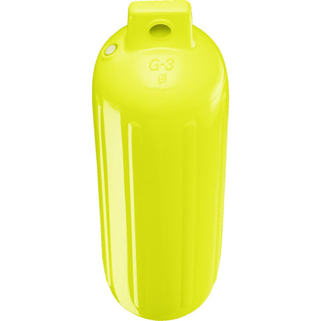 Polyform 62-903-523 Twin Eye G Series Fender, 5.5" x 19", Saturn Yell. Flourescent - 62-903-523 - official Polyform product image 4