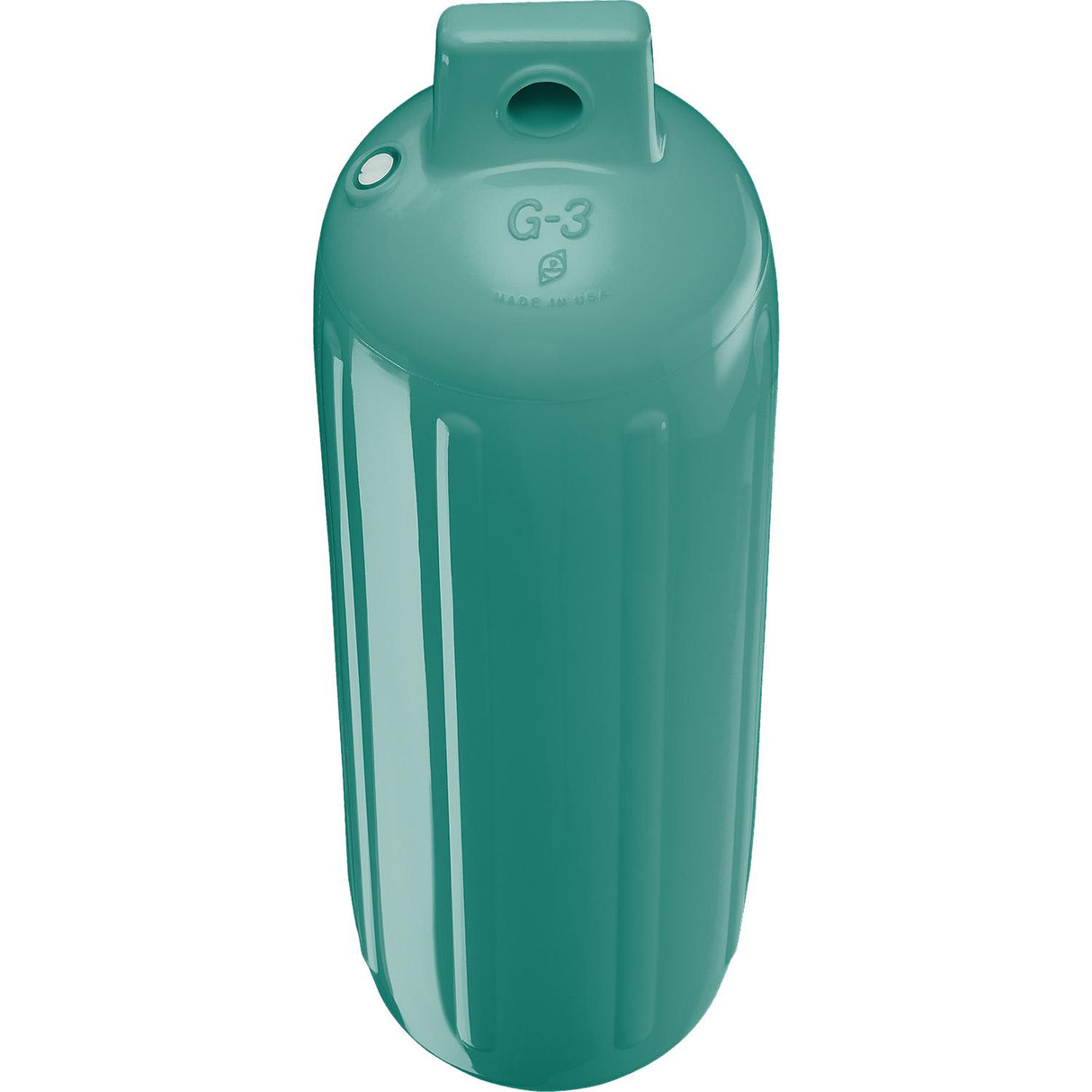 Polyform 73-383-112 Twin Eye G Series Fender, 5.5" x 19", Teal - 73-383-112 - official Polyform product image 3