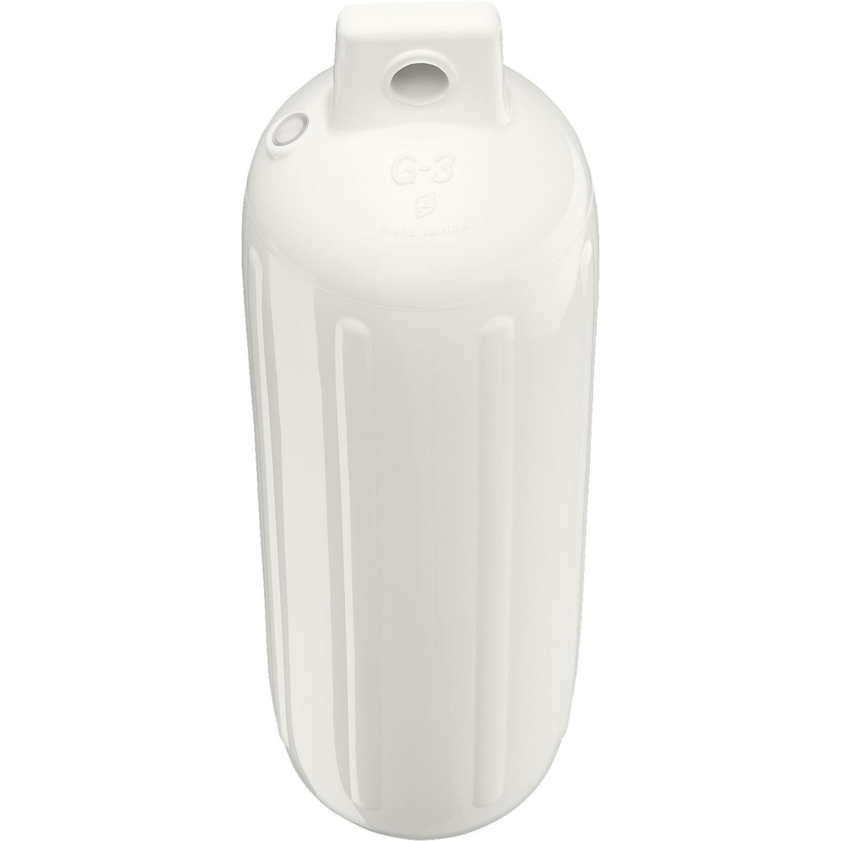 Polyform G-3 Twin Eye Fender 5.5" x 19" - White [G-3-WHITEWO] - official Polyform product image 5
