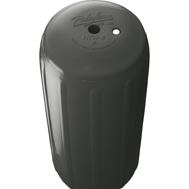 Polyform HTM-2 GRAPHITE Center Tube HTM Series Fender, 8.5" x 20.5", Graphite - 29-101-704 - official Polyform product image 2