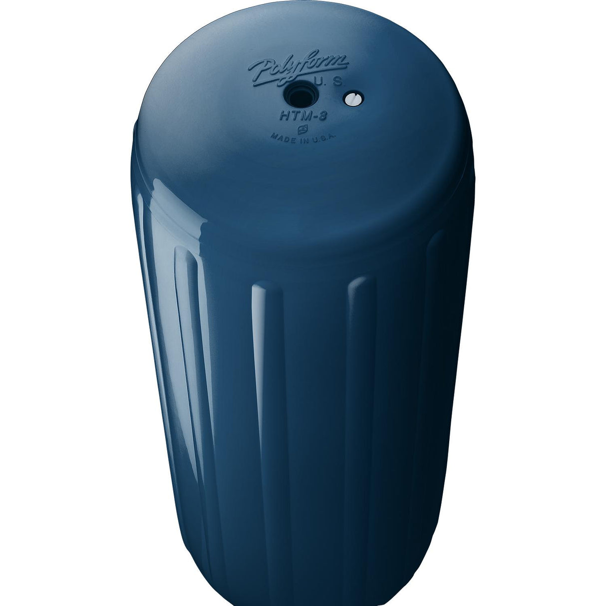 Polyform 74-639-830 Center Tube HTM Series Fender, 10.5" x 27" , Catalina Blue - 74-639-830
