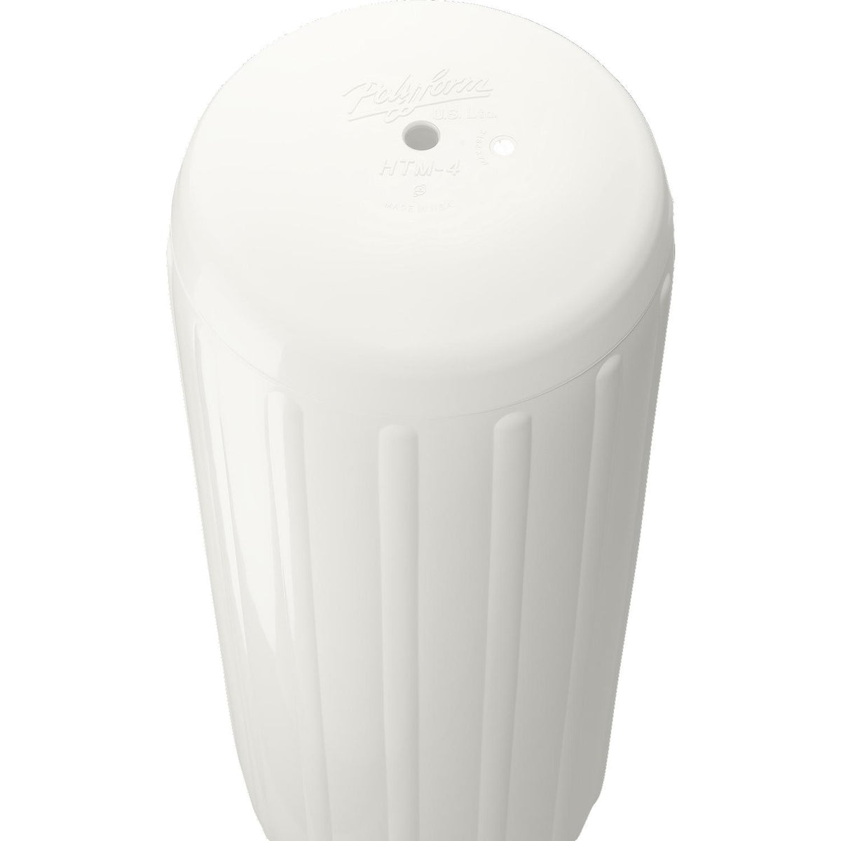 Polyform 85-236-514 Center Tube HTM Series Fender, 13.5" x 34.8", White - 85-236-514 - official Polyform product image 2