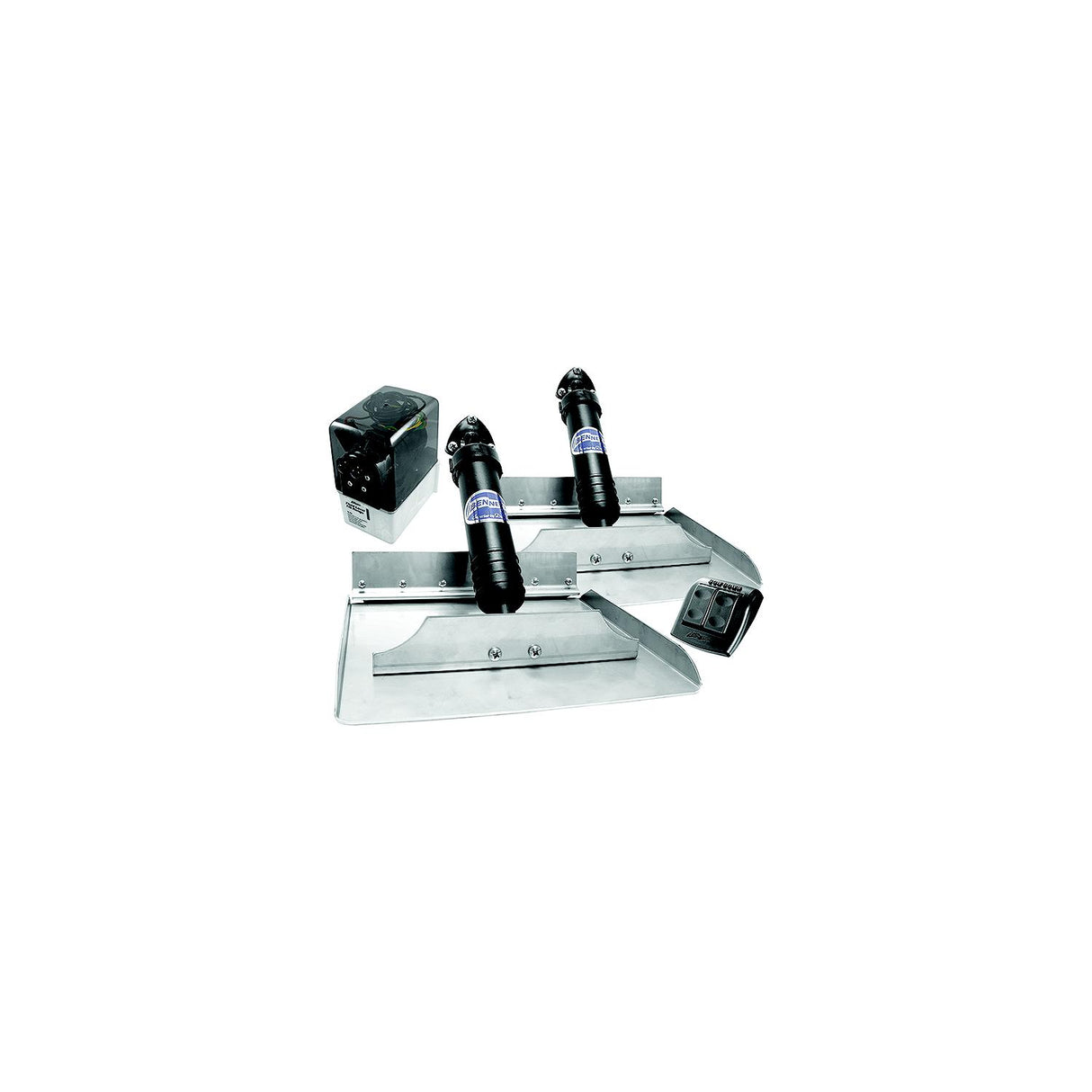 Bennett Trim Tab System With Eurostyle Control, 12" x 12" - 6BT-50000-57-00