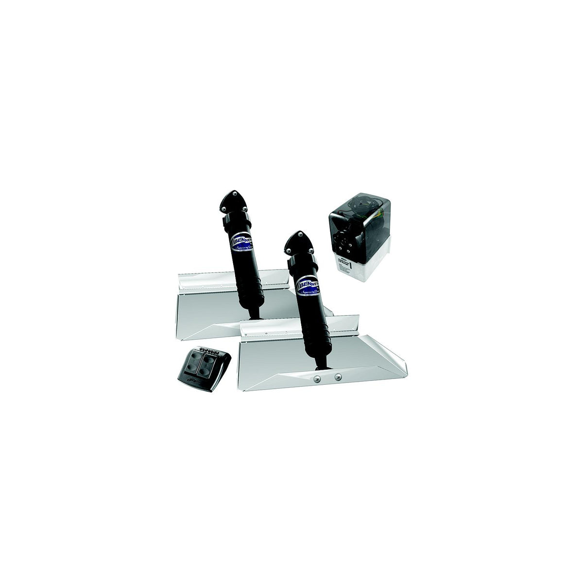 Bennett Trim Tab 12" x 9" Sport Tab System [ST9] - official Bennett Marine product image 2