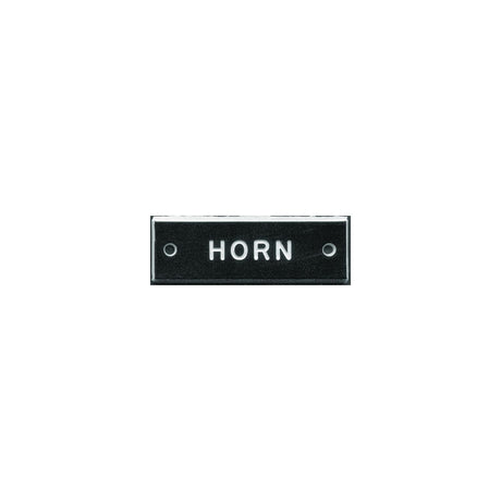 Bernard Engraving IP-09 ID Plate Horn Marine Boat - official Bernard Engraving product image 2