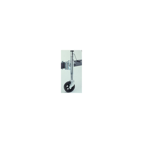 Fulton Performance Fulton XP15L0101 12" Travel 1,500 lb Max Load Bolt Thru Swivel Jack with 8" Wheel, Zinc - XP15L 0101 - official Fulton product image 3