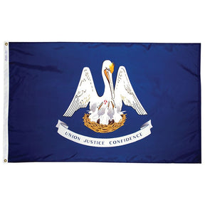 Annin Flagmakers Nylon Design Flag (Louisiana, 24” x 36”) - 142150 - image 1