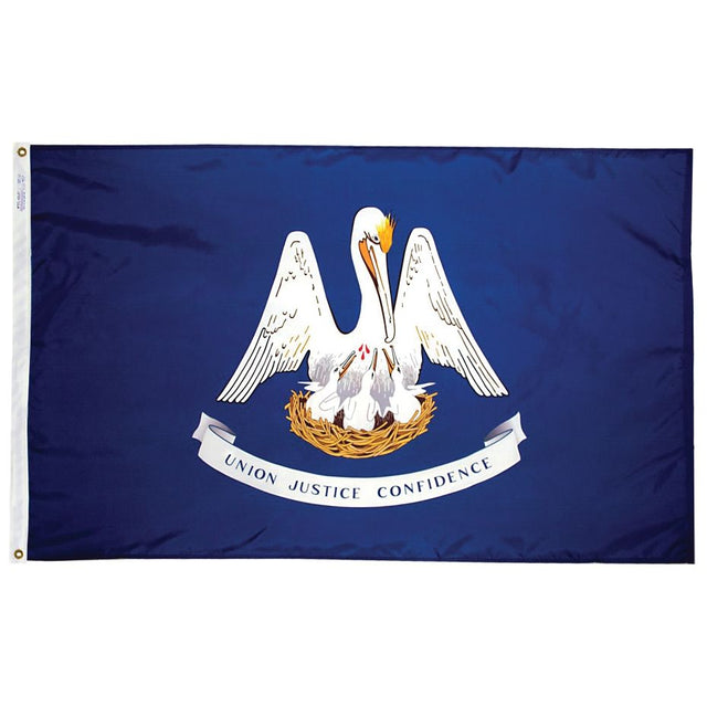 Annin Flagmakers Nylon Design Flag (Louisiana, 24” x 36”) - 142150 - image 1