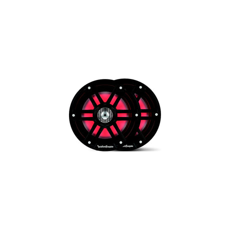 Rockford Fosgate M265B Color Optixâ¢ Marine 2-Way Speakers, 6.5" Black / Stainless - M2-65B - official Rockford Fosgate product image 2