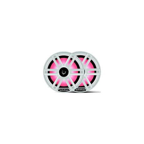 Rockford Fosgate M28H Color Optixâ¢ Marine 2-Way Horn Speakers, White / Stainless - M2-8H - official Rockford Fosgate product image 2