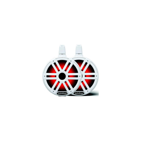 Rockford Fosgate M2WL10H Color Optixâ¢ 2-Way Horn Loaded Wake Tower Speakers, 10" w/ White & Stainless Grills - M2WL-10H - official Rockford Fosgate product image 2