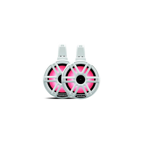 Rockford Fosgate M2WL10H Color Optixâ¢ 2-Way Horn Loaded Wake Tower Speakers, 10" w/ White & Stainless Grills - M2WL-10H - official Rockford Fosgate product image 3