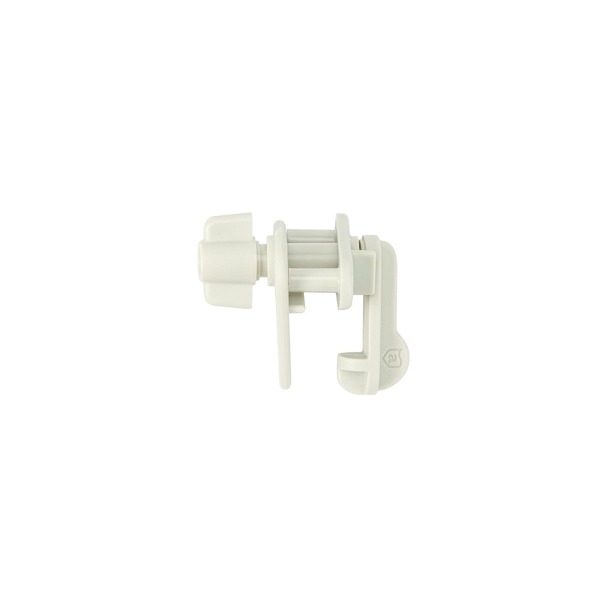 ATTWOOD Universal Pontoon Replacement Gate Latch, White - 11404-6