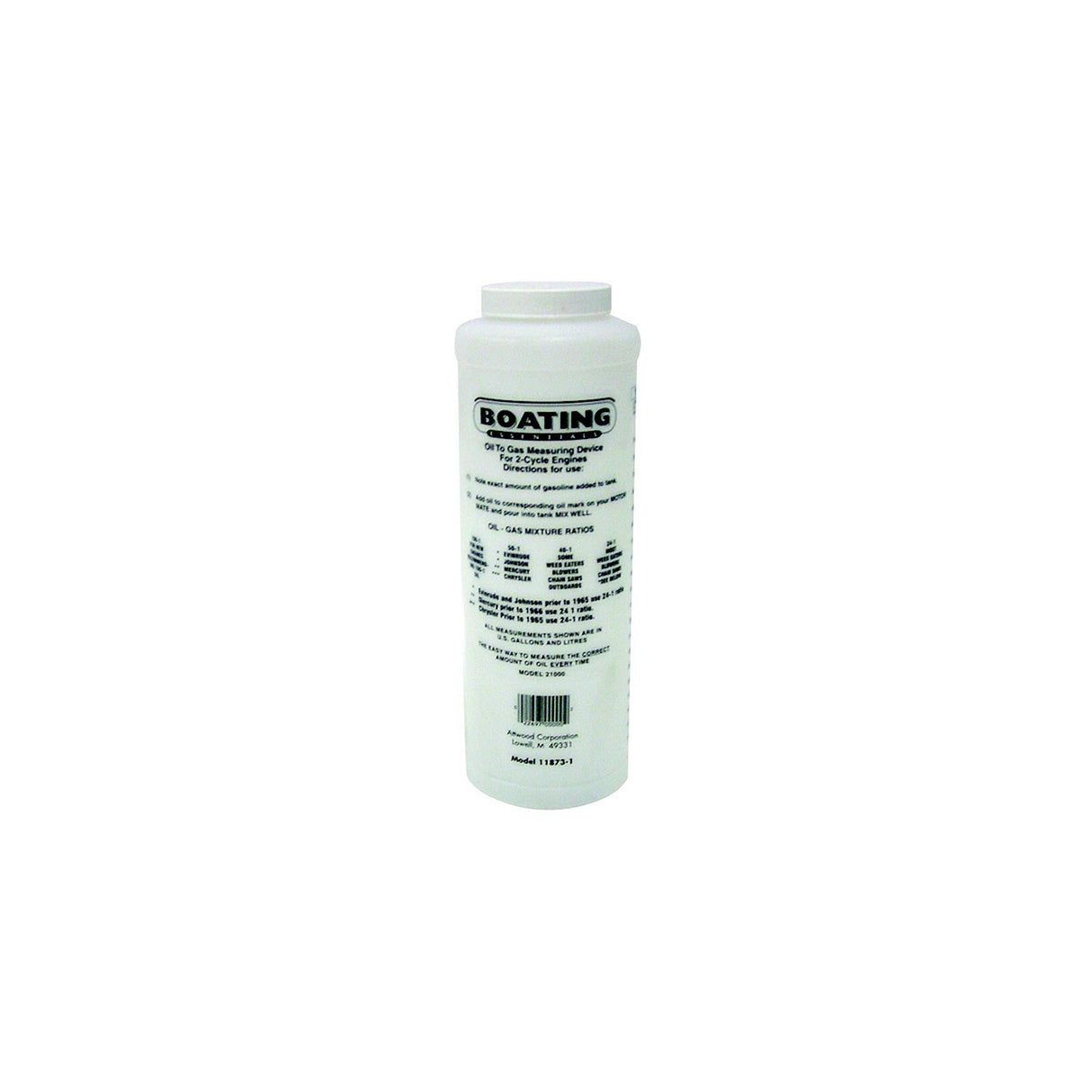 Attwood Fuel/Oil Mixing Bottle [11873-1] - official Attwood product image 2