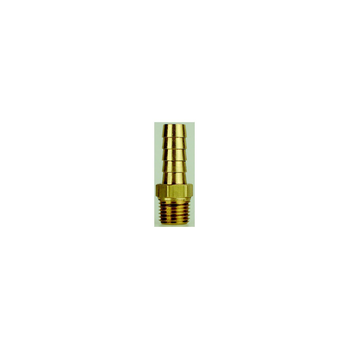 Attwood Universal Brass Fuel Hose Fitting - 1/4" NPT x 3/8" Barb [14540-6] - official Attwood product image 2