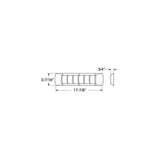 ATTWOOD Louvered Vent, Off White - 1495-1 - official Attwood product image 3