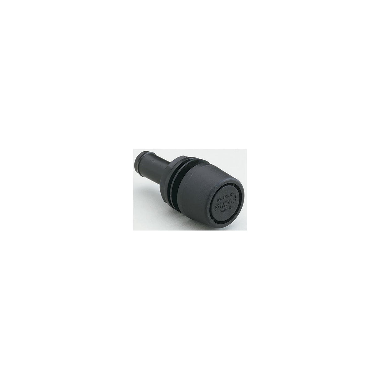 Attwood Straight Fuel Vent - Black Polypropylene [1607-3] - official Attwood product image 2