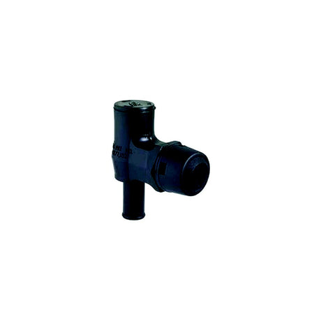 Attwood 90 P-Trap Fuel Tank Vent - Black w/Black Vent Head [1670-3] - official Attwood product image 2