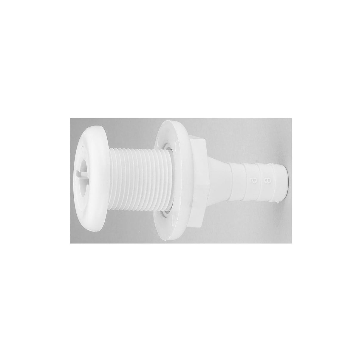 ATTWOOD Thru Hull Connector For Hose, White - 5/8" - 3872-3 - official Attwood product image 4
