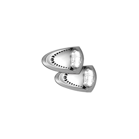 Attwood LED Docking Lights - Stainless Steel - White LED - Pair [6522SS7] - official Attwood product image 2