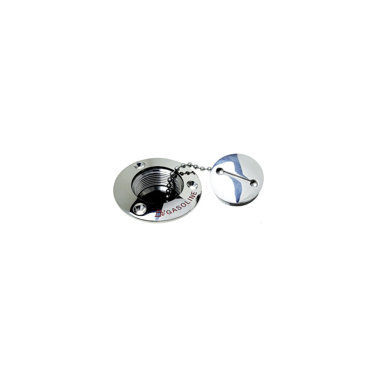 ATTWOOD Deck Fill Replacement Cap For 66406, 66408, 66408C1, Stainless Steel - 66074-3