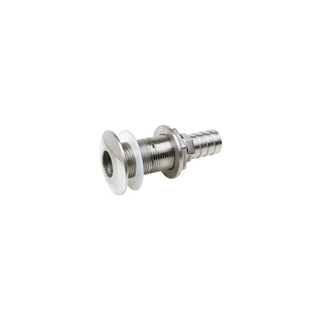 Attwood Stainless Steel Thru-Hull Standard Straight Barbed - 3/4" Inner Diameter [66547-3] - official Attwood product image 2