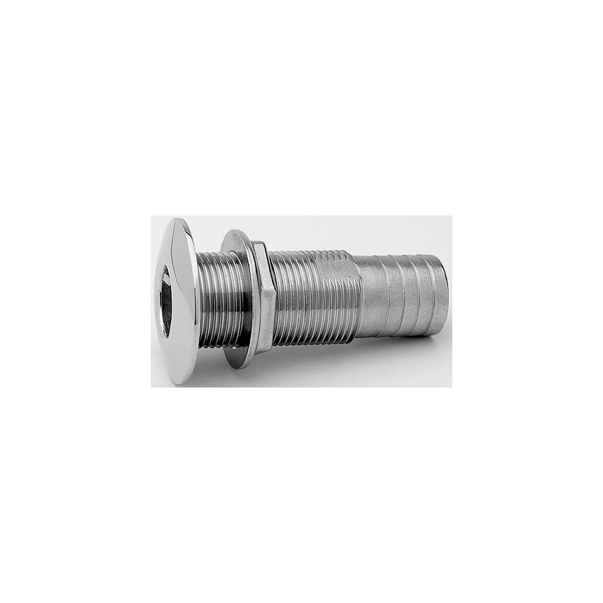 Attwood Stainless Steel Thru-Hull Standard Straight Barbed - 5/8" Inner Diameter [66546-3] - official Attwood product image 2