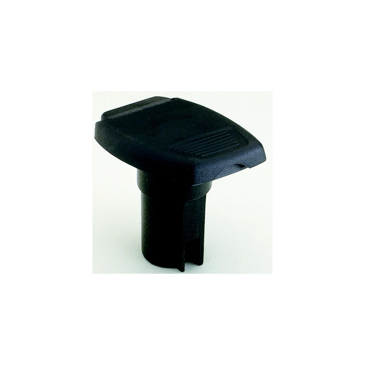 Attwood Oval 2-Pin Base f/Angled Pole - Black [91022-7] - official Attwood product image 2