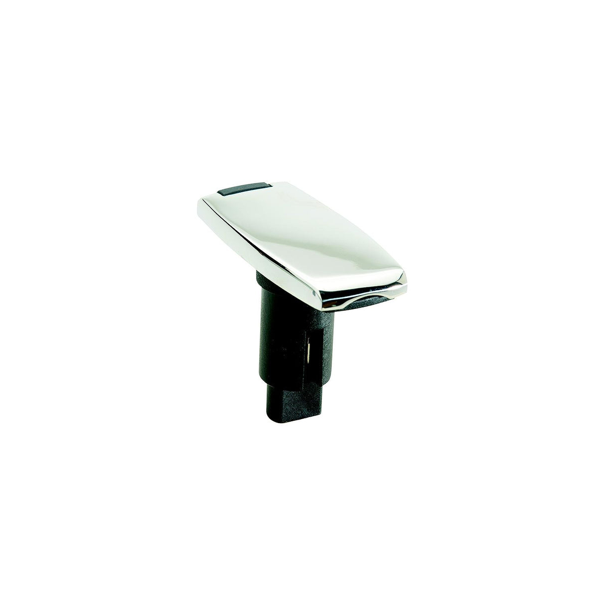 ATTWOOD LightArmorâ¢ Plug-In Base - Rectangle Series, 3-Pin, 316 S.S. - 910V3SS-7