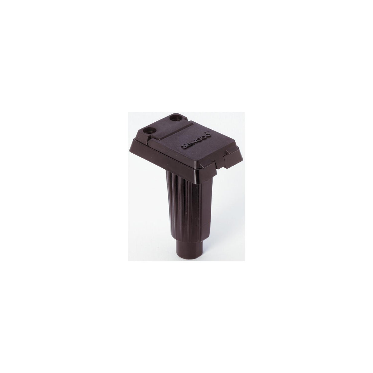 ATTWOOD Square 2 Pin Base For Straight Pole - 911370-1
