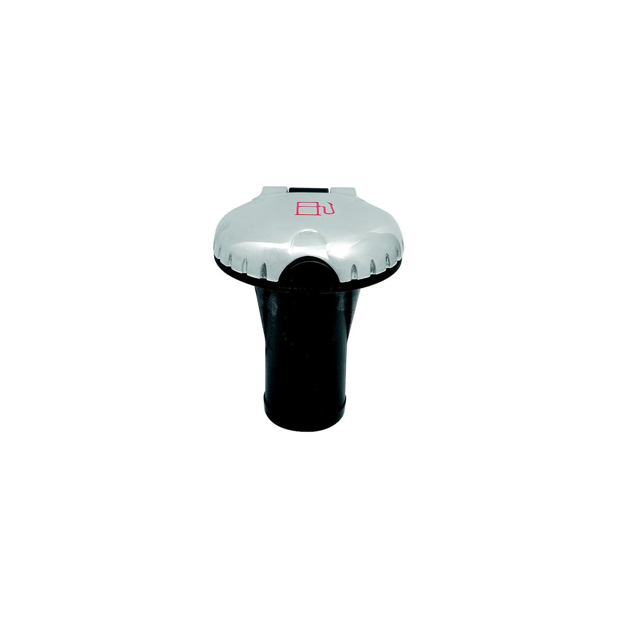 Attwood Deck Fill f/Carbon Canister System - Straight Body Scalloped Stainless Steel Cap [99DFCCSS1S] - official Attwood product image 2