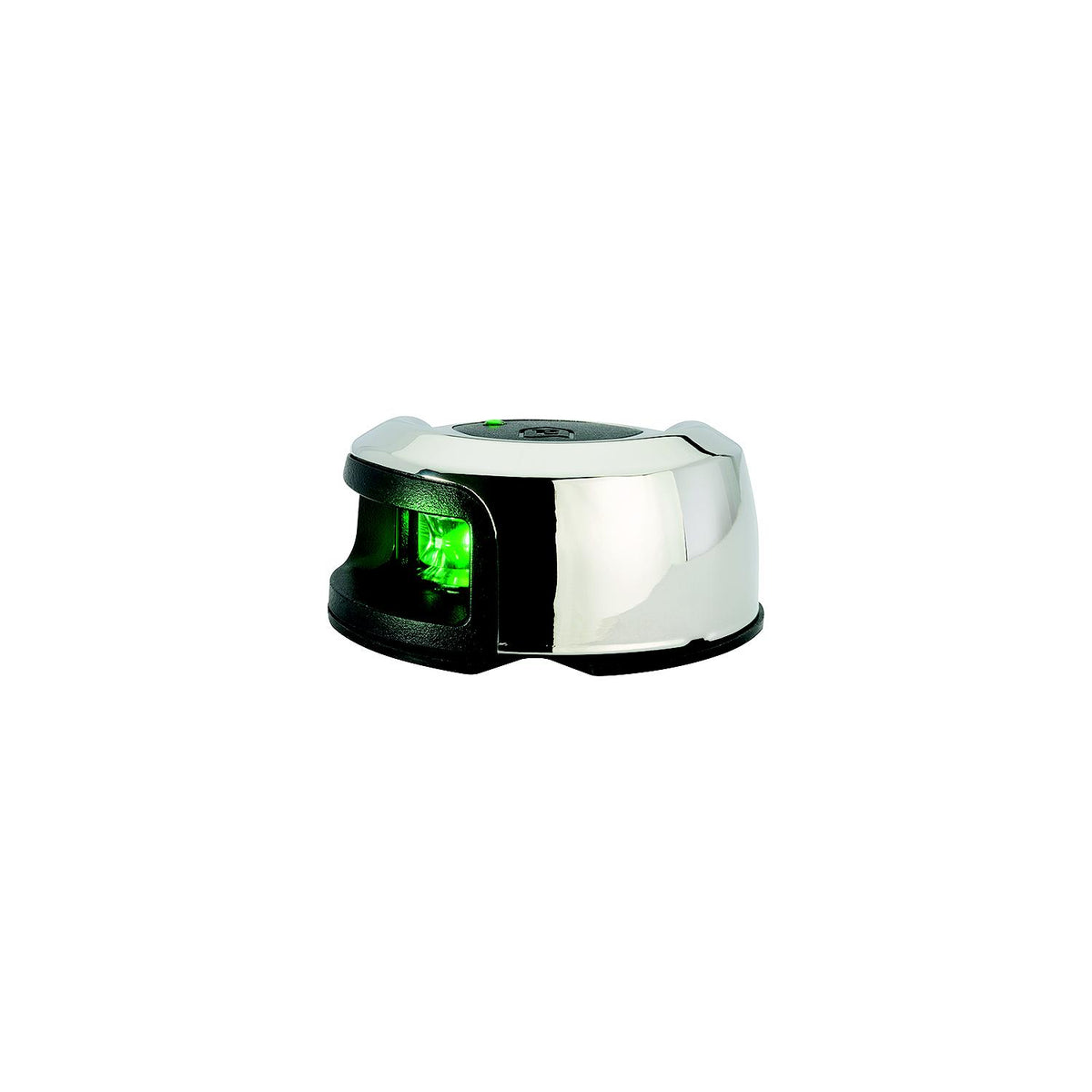 Attwood LightArmor Deck Mount Navigation Light - Stainless Steel - Starboard (green) - 2NM [NV2012SSG-7] - official Attwood product image 3