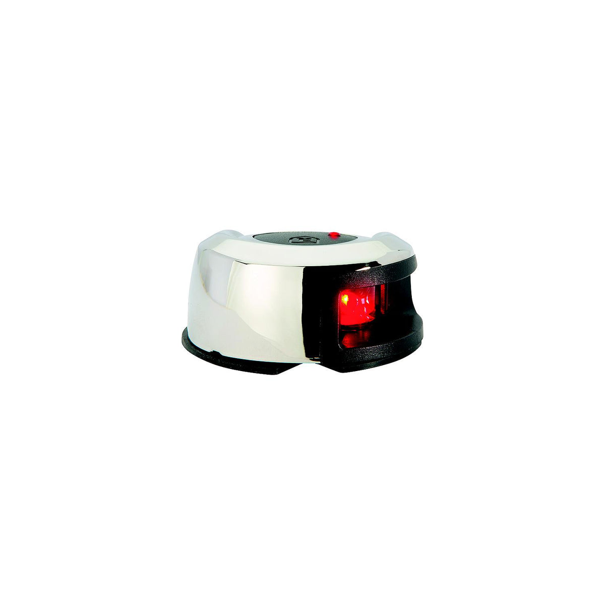 Attwood LightArmor Deck Mount Navigation Light - Stainless Steel - Port (red) - 2NM [NV2012SSR-7] - official Attwood product image 3