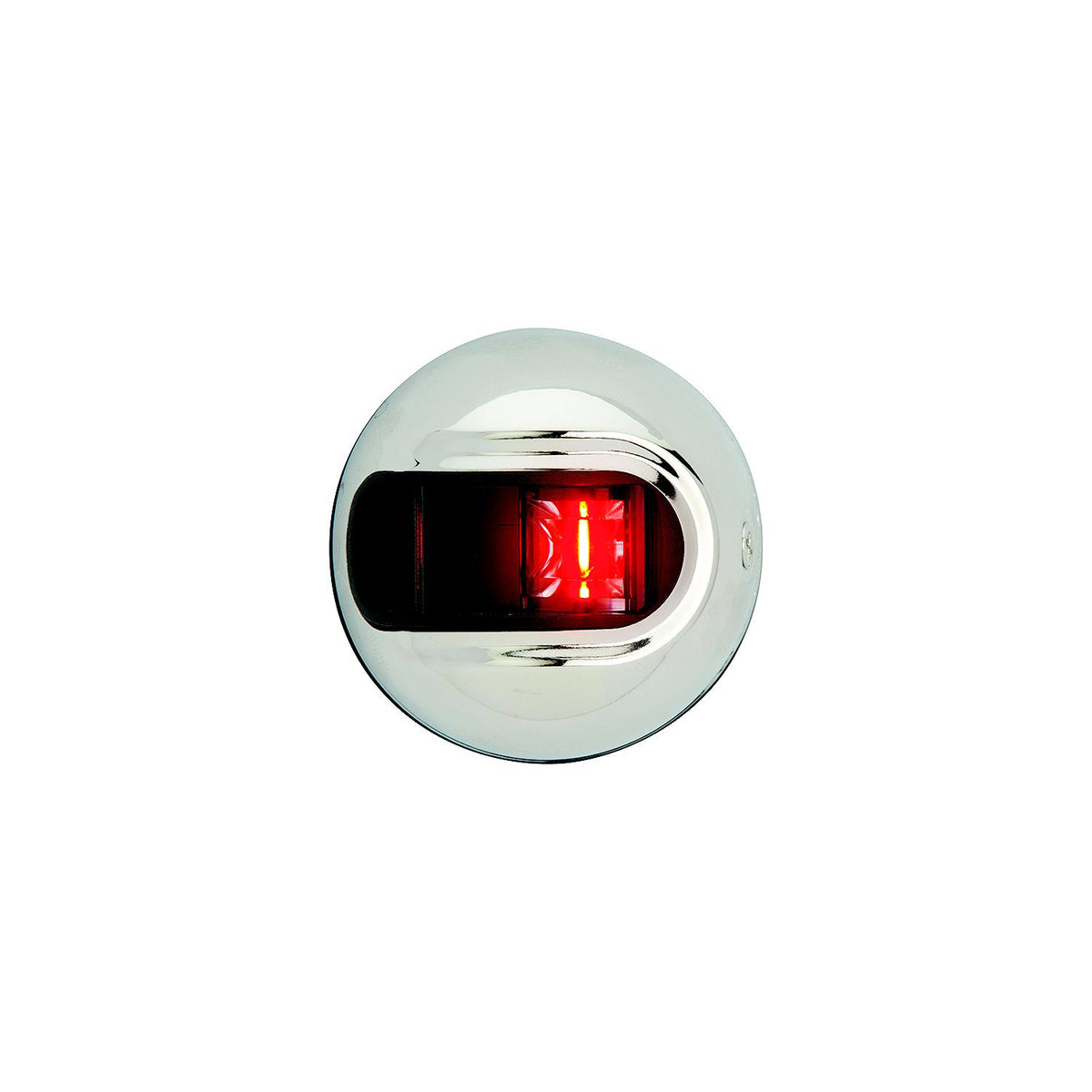 Attwood LightArmor Vertical Surface Mount Navigation Light - Port (red) - Stainless Steel - 2NM [NV3012SSR-7] - official Attwood product image 2