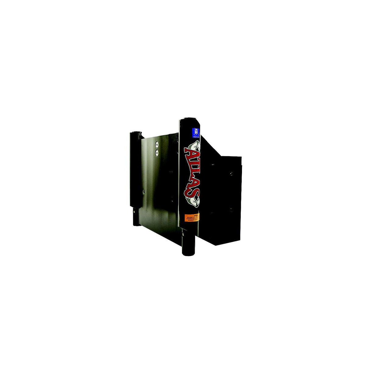 T-H Marine Atlas 12" Hydraulic Jack Plate For Outboards Up to 300HP, Black - AHJ-12V-B-DP
