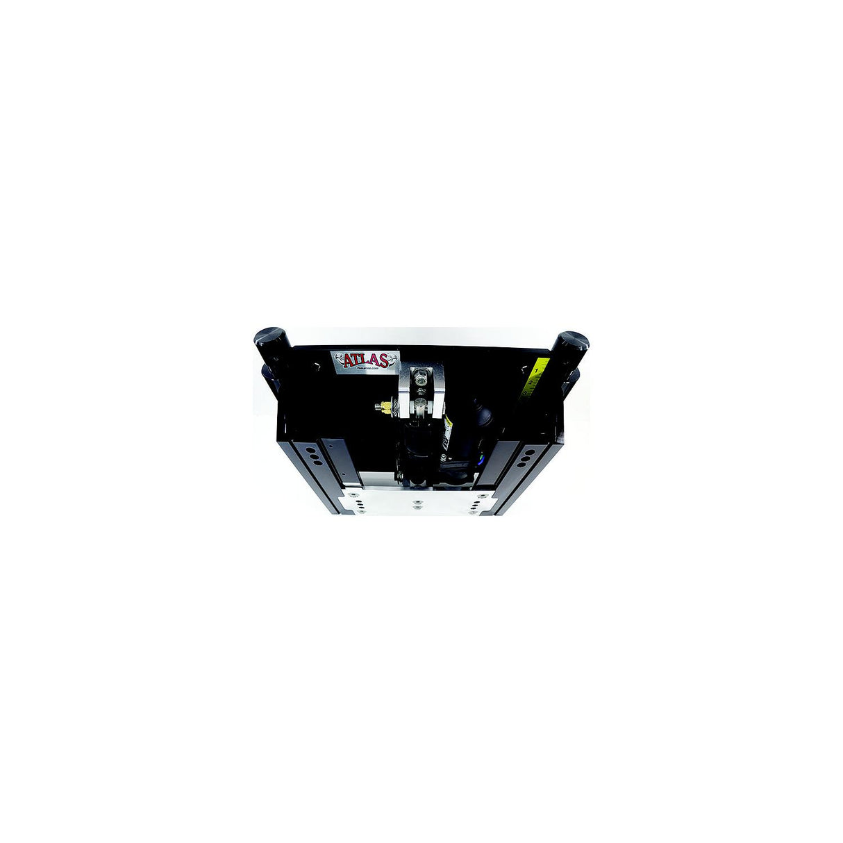 T-H Marine ATLAS 4" Set Back Hydraulic Jack Plate - Gloss Black Anodized [AHJ-4V-B-DP] - official T-H Marine product image 2