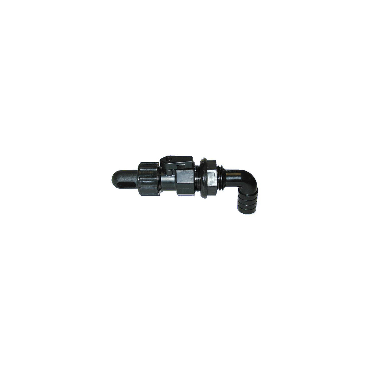 T-H Marine Aerator Spray Head/Wash Down Fitting, Black - AHVWD90DP