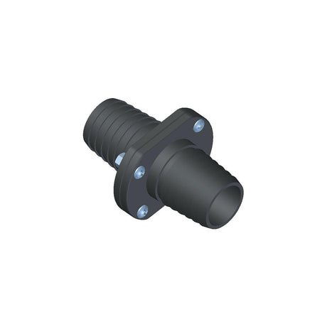 T-H Marine Double Barb Inline Scupper Check Valve - 1-1/8" - Black [ILS-1200-DP] - official T-H Marine product image 2