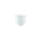 T-H Marine LCH-1W-DP Cup Holder Flush Large White - official T-H Marine product image 2