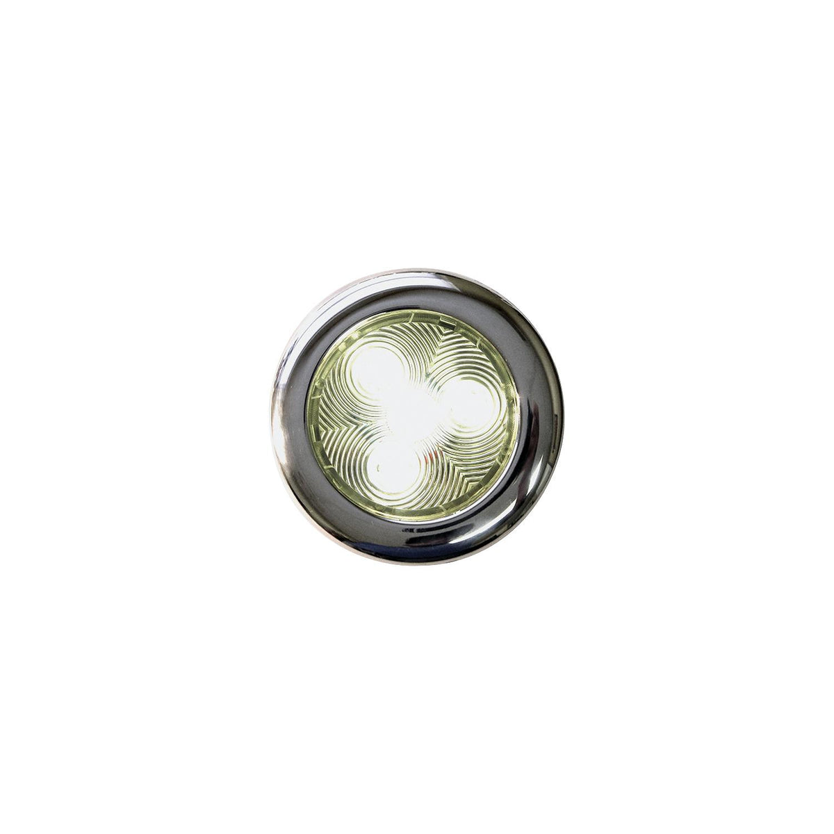 T-H Marine LED-51831-DP Puck Lite Surface Mnt Stainless Steel Bzl 4" White LED - official T-H Marine product image 3