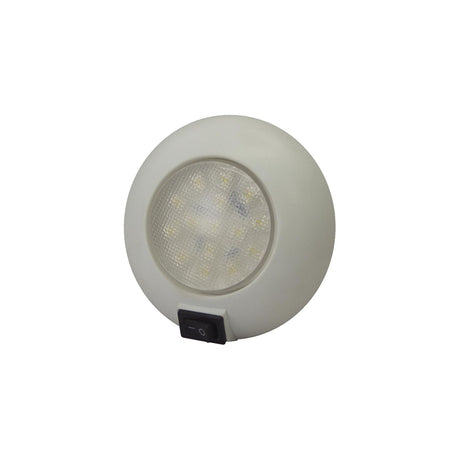 T-H Marine LED-51829-DP Dome Lite With Switch 4" White LED - official T-H Marine product image 2