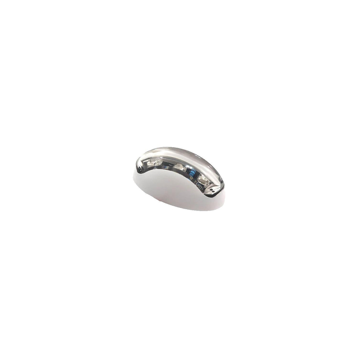 T-H Marine TH Marine LED71000DP Oval Courtesy Light, White w/White LEDs - LED-71000-DP