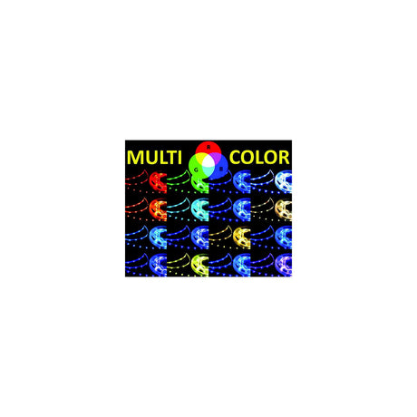 T-H Marine TH Marine LED RGB Color Changing Flat Rope Light, 20' - LED-SM20-RGB-DP