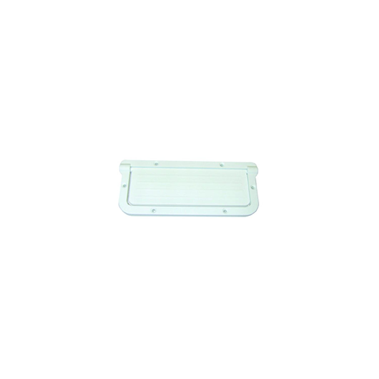T-H Marine Large Rectangular Scupper Fits 2 x 5-1/2" Hole, White - LRS2DP