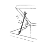 T-H Marine LS-2-DP Hatch Support Spring Stainless Steel 7/16" X 8.5" - official T-H Marine product image 3