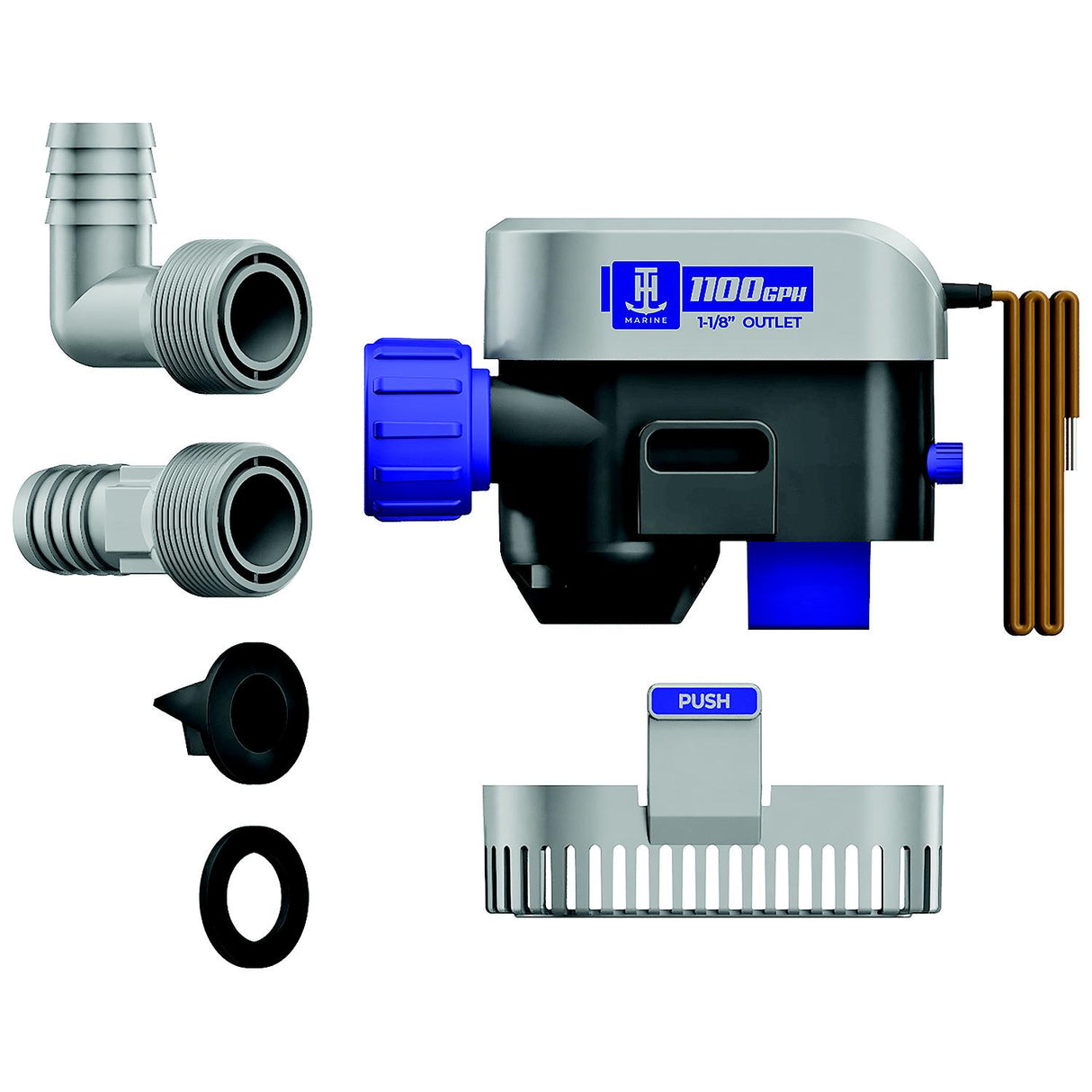 T-H Marine HYDRA Automatic Bilge Pump - 1100 GPH - 12V [PMP-BLGA11-DP] - official T-H Marine product image 3