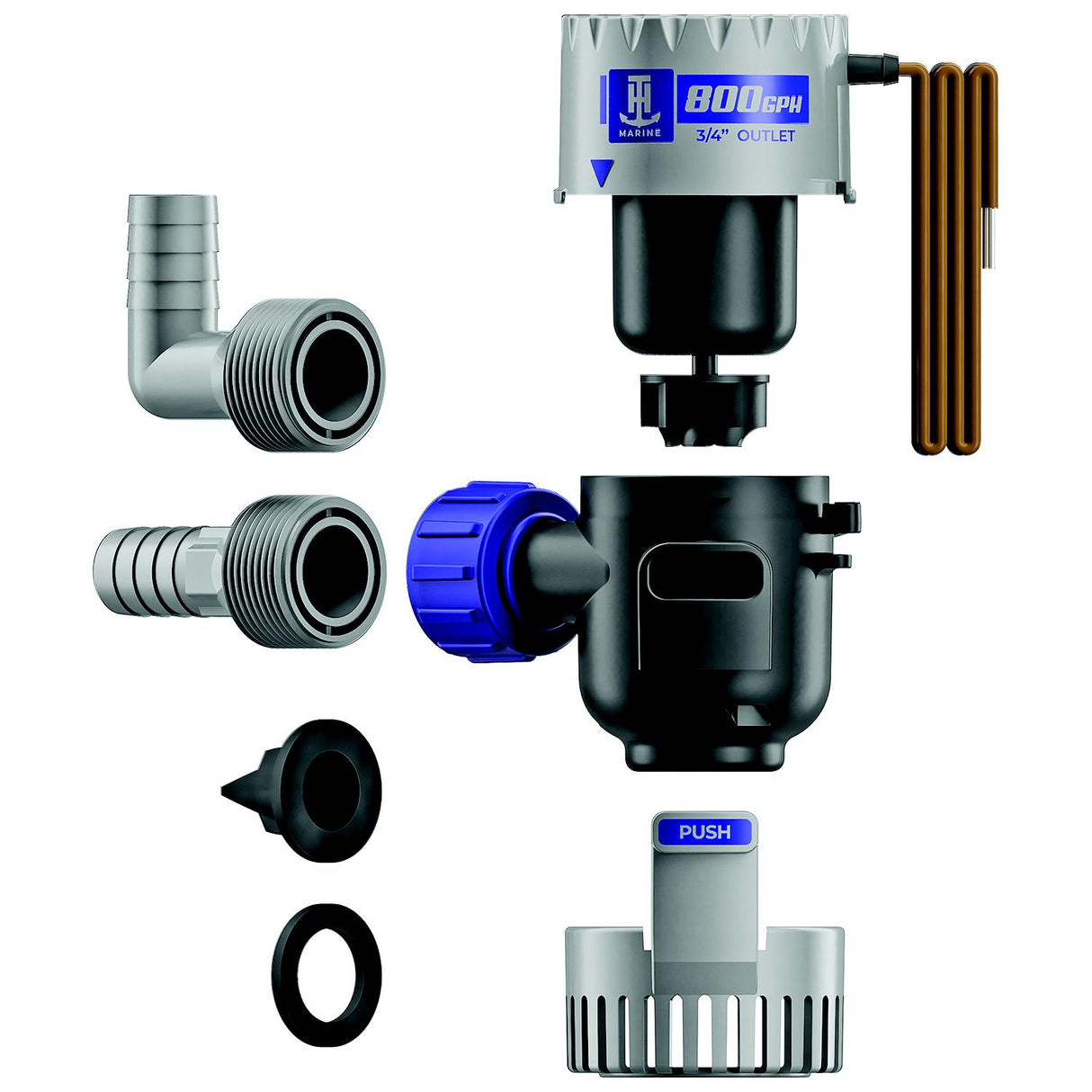 T-H Marine HYDRA Cartridge Bilge Pump - 800 GPH - 12V [PMP-BLG8-DP] - official T-H Marine product image 4