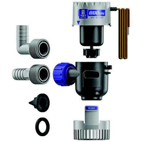 T-H Marine HYDRA Cartridge Bilge Pump - 800 GPH - 12V [PMP-BLG8-DP] - official T-H Marine product image 4