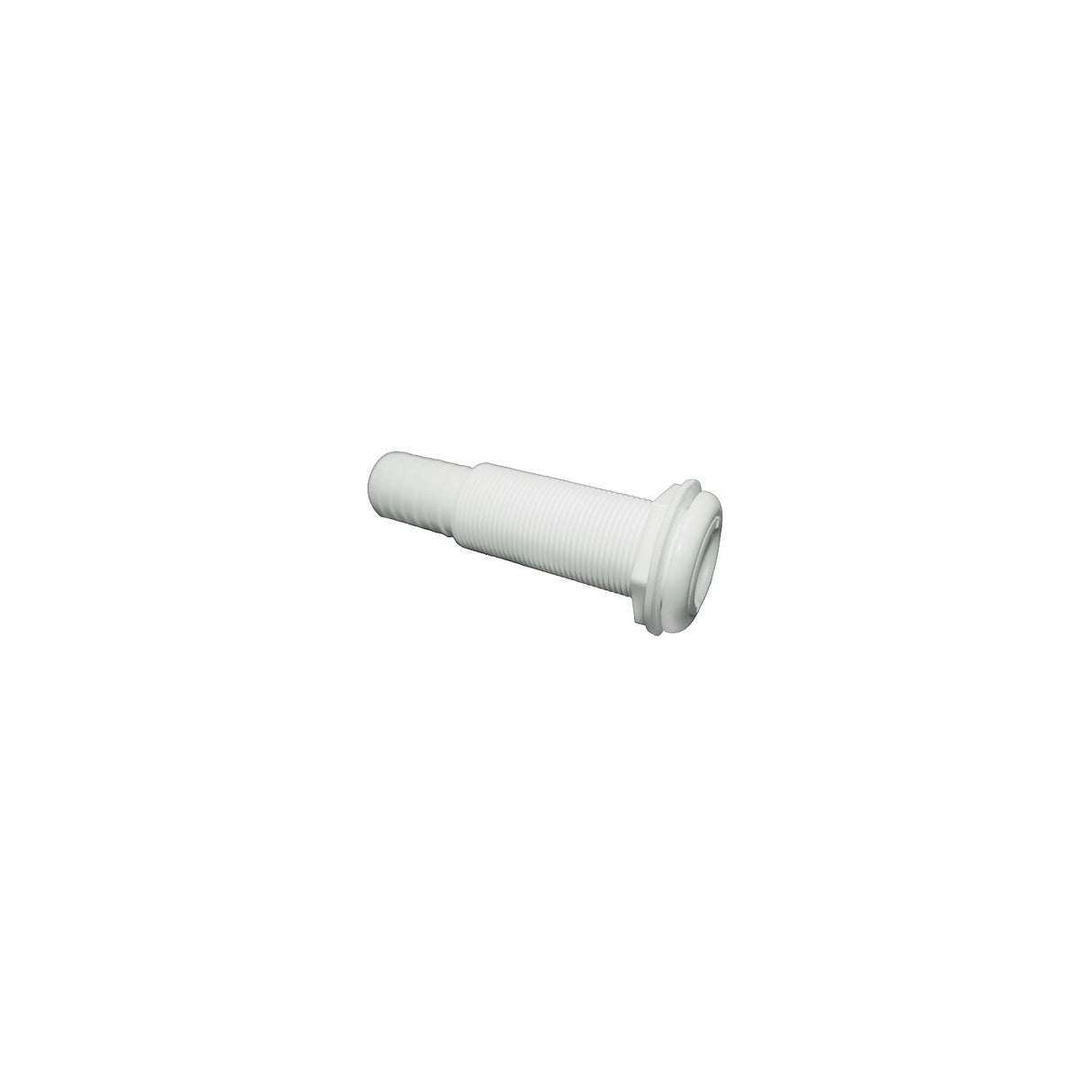 T-H Marine Straight Extra Long Thru-Hull Fitting For Hose, White - TH752XLDP - official T-H Marine product image 3
