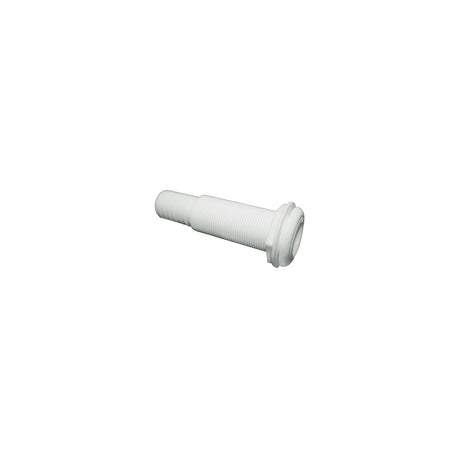 T-H Marine Straight Extra Long Thru-Hull Fitting For Hose, White - TH752XLDP - official T-H Marine product image 3